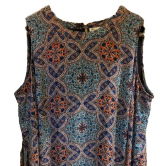 Flowy Sleeveless Dress 2X - Picture 4 of 8